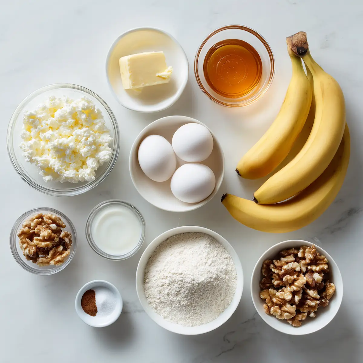 5-Minute Blender Banana Cottage Cheese Muffins Ingredients 5-Minute Blender Banana Cottage Cheese Muffins Ingredients