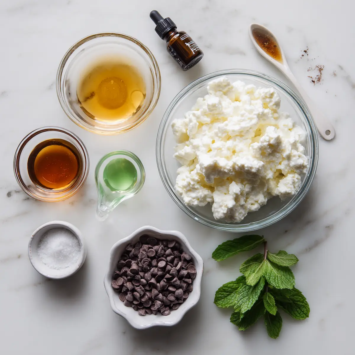 Cottage Cheese Mint Ice Cream