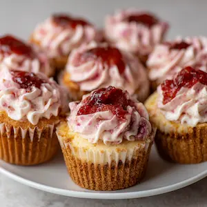 Strawberry Cheesecake Cupcakes