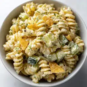 dill pickle pasta salad