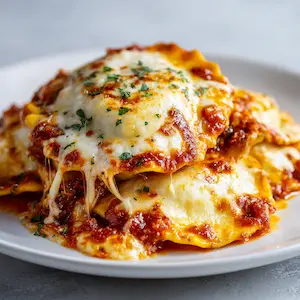 Easy Crockpot Ravioli Lasagna Recipe