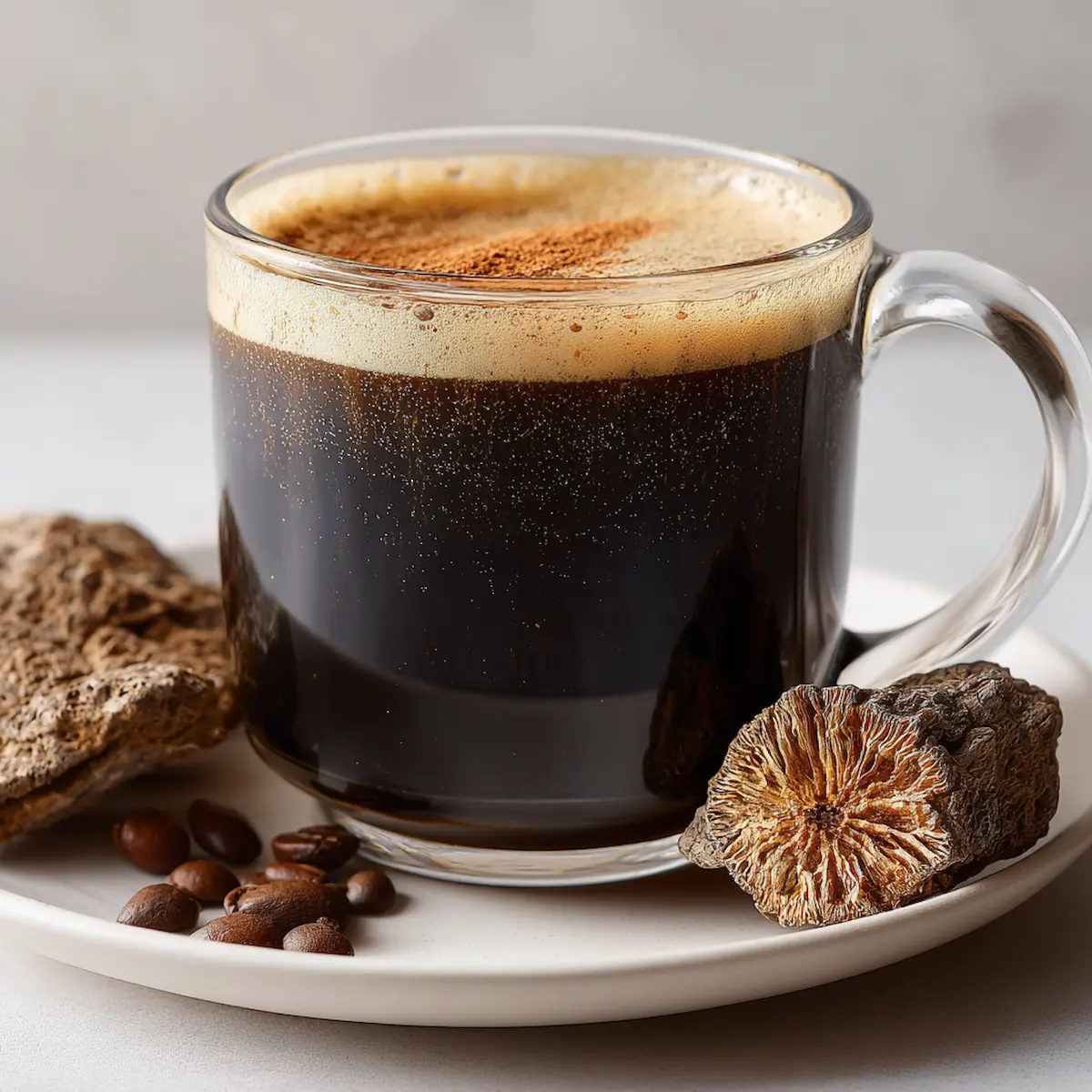 Chaga mushroom coffee Chaga mushroom coffee