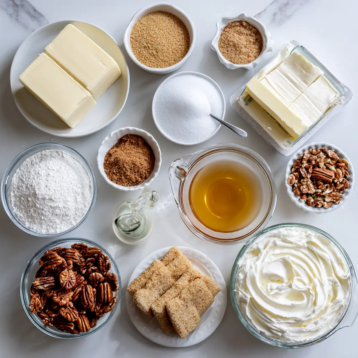 Pecan Pie Lasagna Ingredients Pecan Pie Lasagna Ingredients