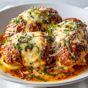 Slow Cooker Cheesy Mozzarella Chicken Recipe