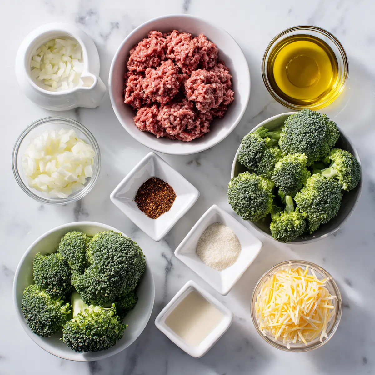 keto hamburger and broccoli skillet ingredients keto hamburger and broccoli skillet ingredients