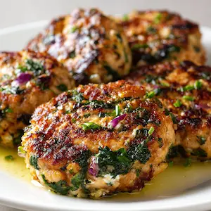 Mediterranean salmon patties recipe