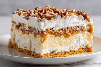 butterscotch lush cake Recipe