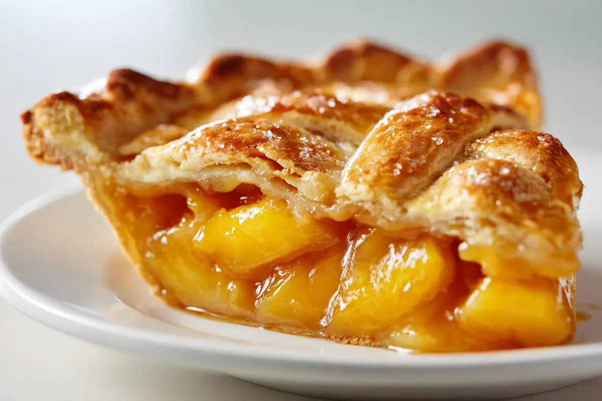 Peach Pie Recipe with Canned Peaches (Easy Year‑Round Dessert)