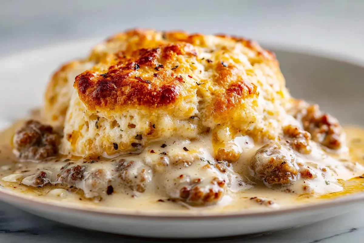 Biscuit and Gravy Casserole: A Southern-Style Breakfast Favorite
