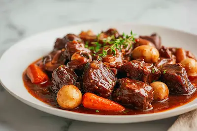 Beef Bourguignon recipe