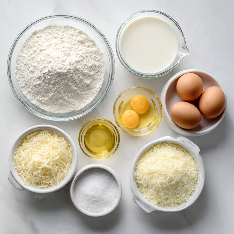 Brazilian Cheese Bread ingredients