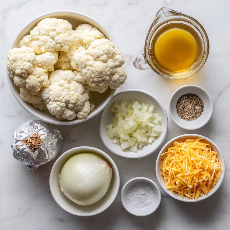 Cauliflower Soup ingredients