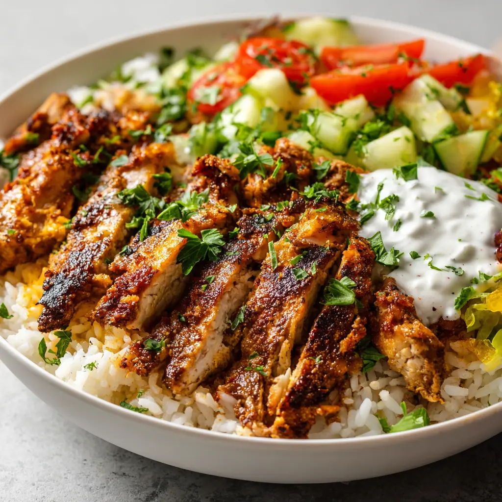 Chicken Shawarma Bowls
