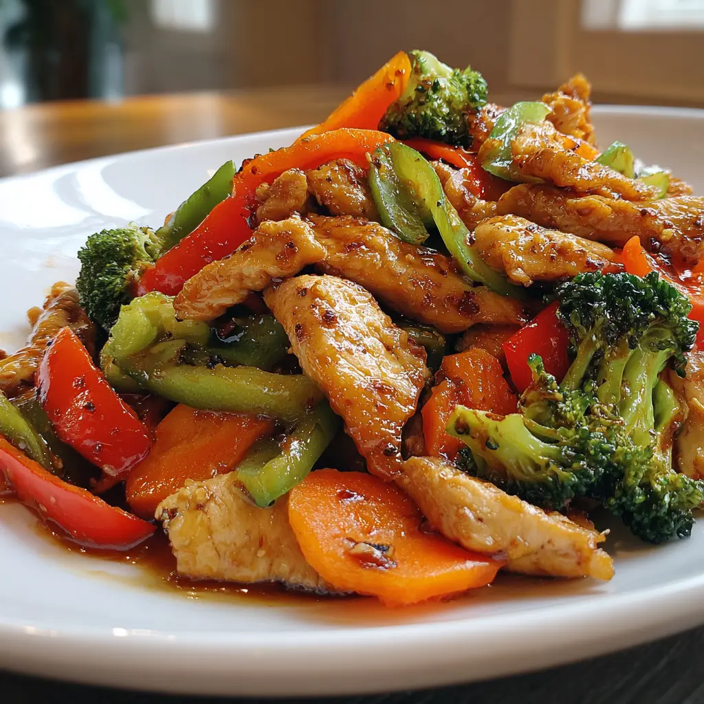 Chicken Stir Fry With Veggies
