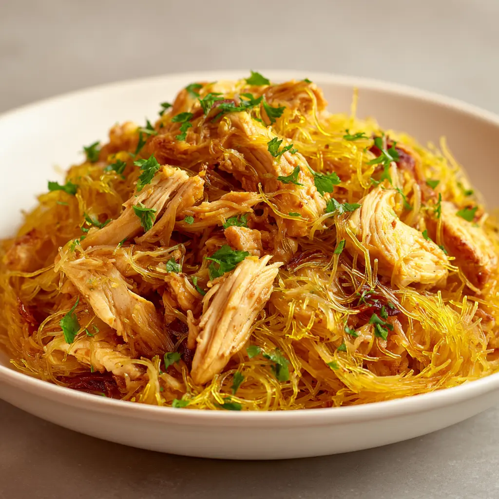 Chicken Vermicelli Skillet