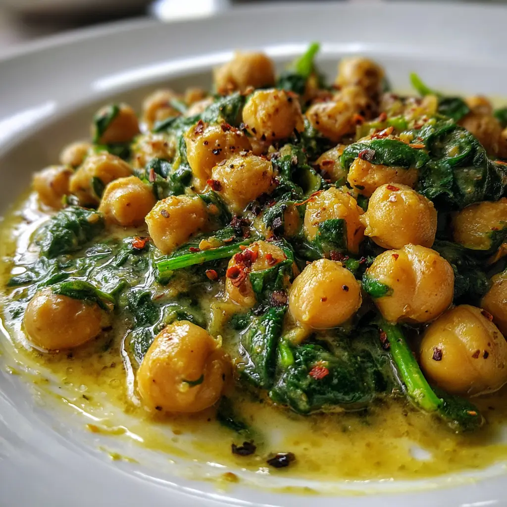 Chickpea Spinach Curry