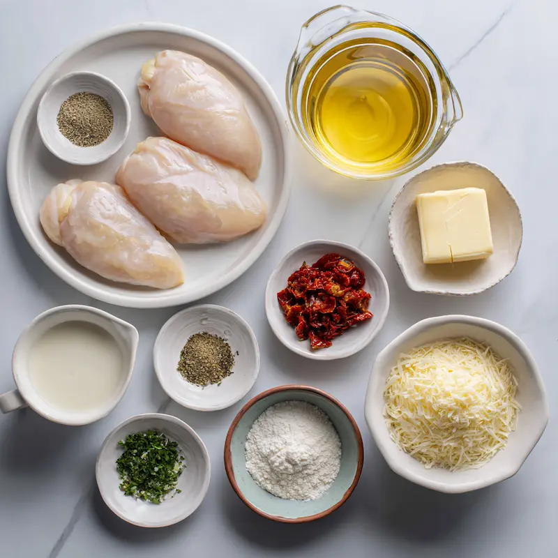 Crock Pot Marry Me Chicken ingredients