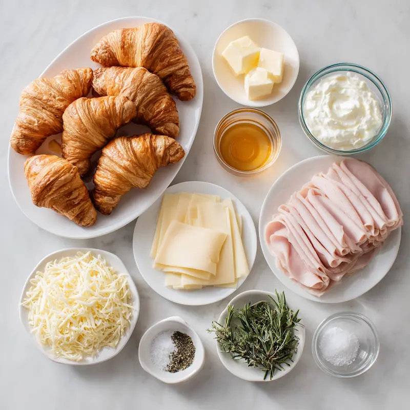 Croissant Bake ingredients