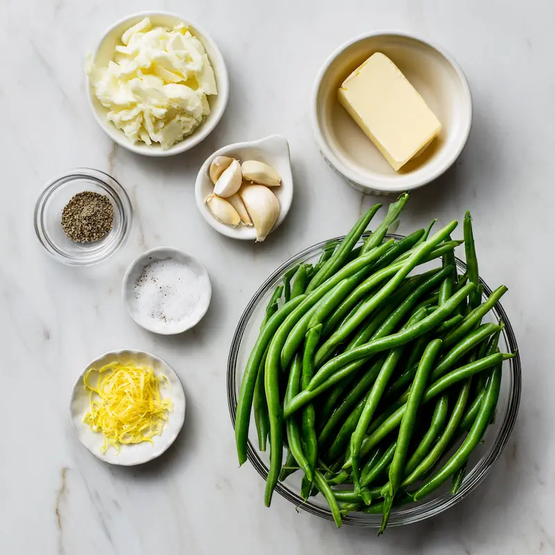 Garlic Butter Green Beans ingredients