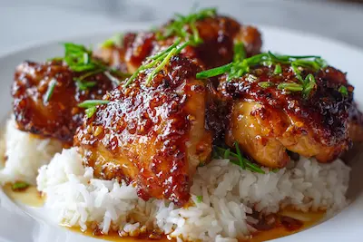 Honey Garlic Chicken recipe