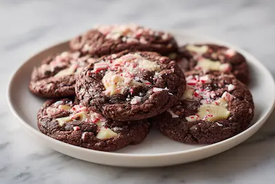 Peppermint Bark Cookies recipe