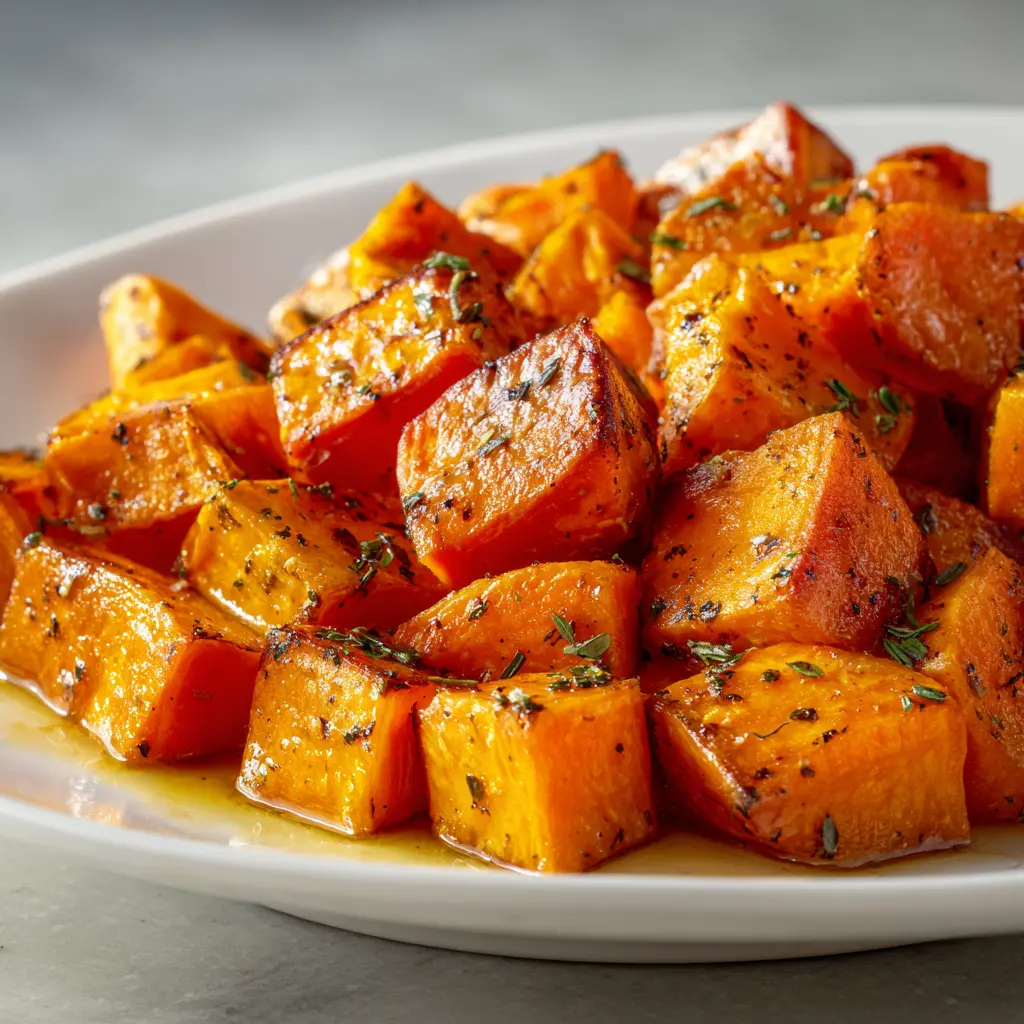 Roasted Sweet Potatoes 1