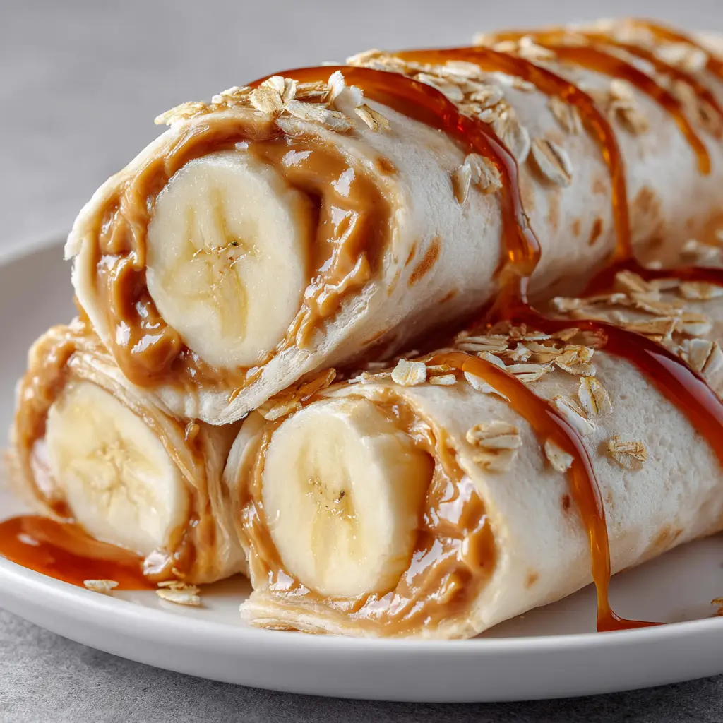 Suhoor Peanut Butter Banana Wrap