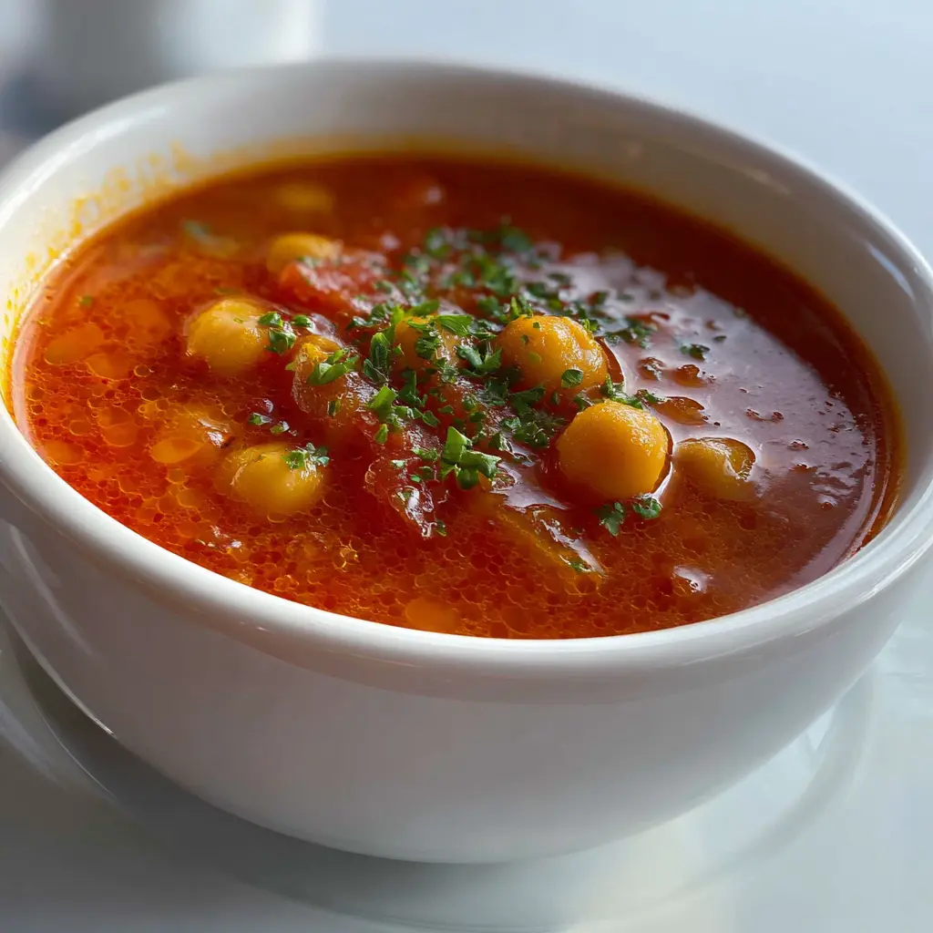 Tomato Chickpea Soup