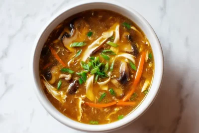 Chinese Hot And Sour Soup recipe