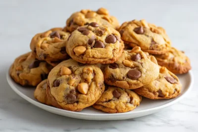 Chocolate Chip and Peanut Butter Chip Cookies recipe