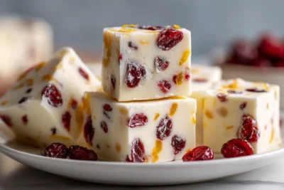 Cranberry Orange Fudge recipe