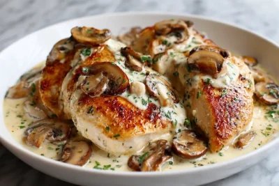 Easy Boursin Chicken recipe