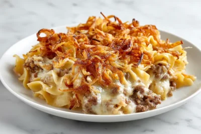French Onion Beef Casserole recipe