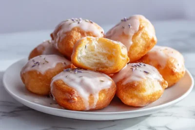 Lavender Vanilla Bean French Beignets recipe