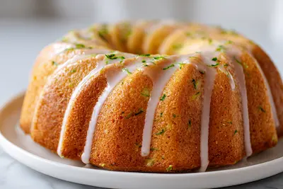 Lemon Zucchini Bundt Cake recipe