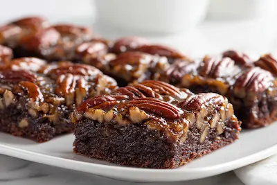 Pecan Pie Brownies recipe