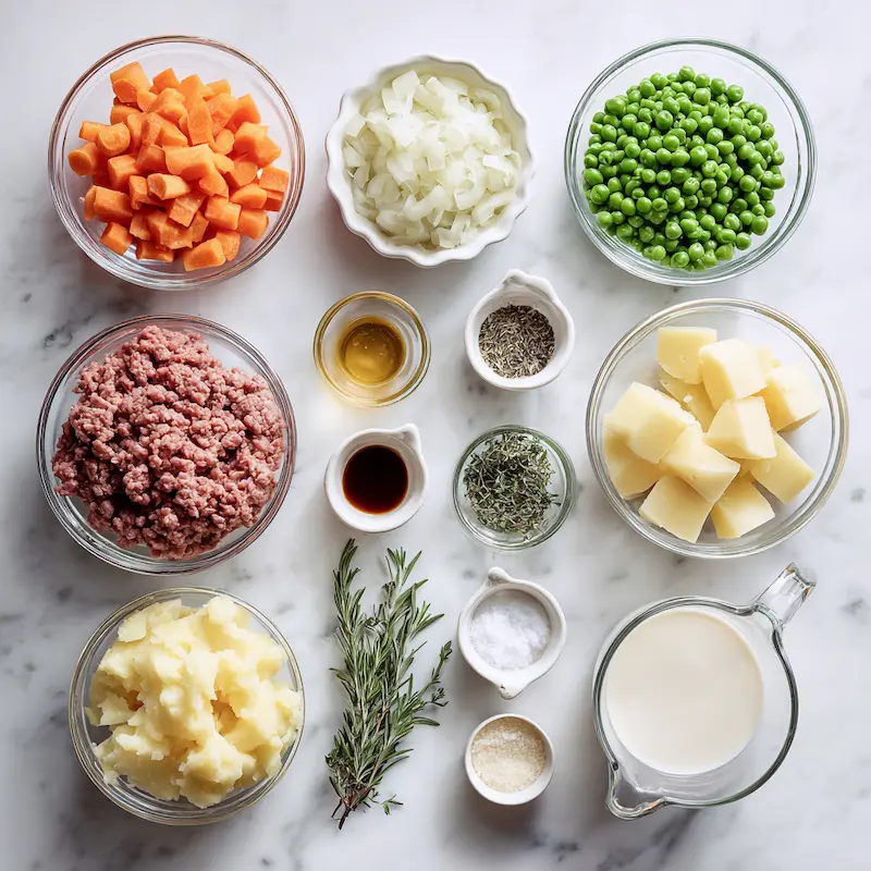 Shepherd's Pie ingredients