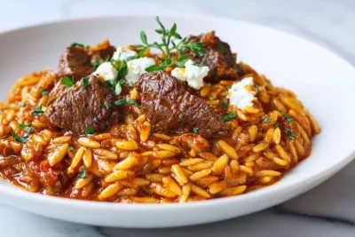 Beef Giouvetsi recipe