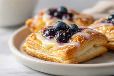 Blueberry Cream Cheese Danish recipe