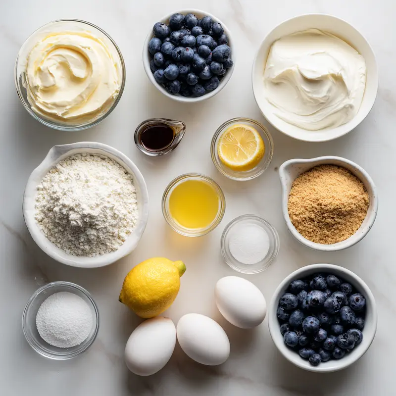 Cheesecake Recipe ingredients