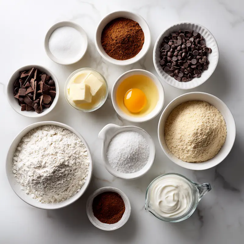 Chocolate Cinnamon Rolls ingredients