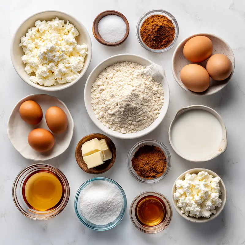 Cinnamon Roll Protein Muffins ingredients