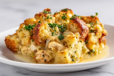 Dolly’s Chicken & Stuffing Casserole recipe