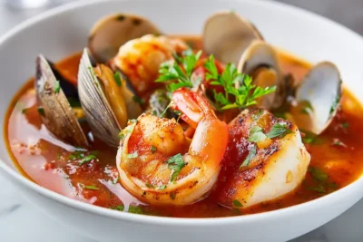 Easy Cioppino Recipe card