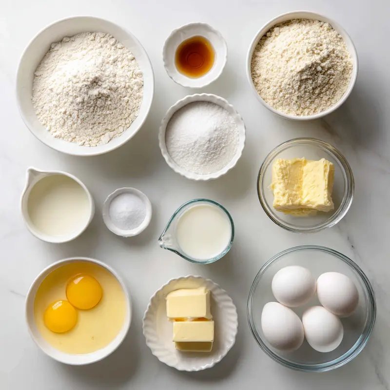 Fluffy Pancakes ingredients