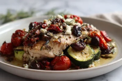 Mediterranean Chicken Casserole recipe