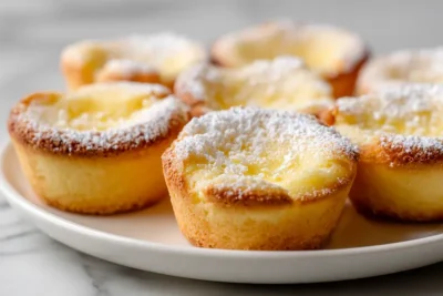 Mini Baby Lemon Impossible Pies recipe