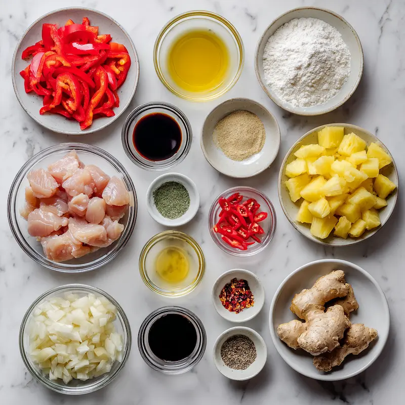 Stir Fry Recipe ingredients