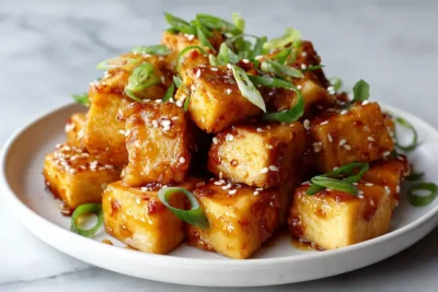Tofu Recipe card