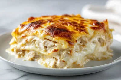 White Chicken Creamy Enchiladas recipe